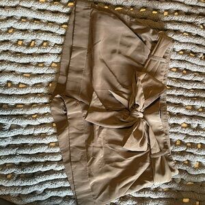 Army green Express shorts